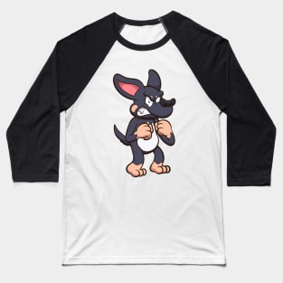 Angry Chihuahua Baseball T-Shirt